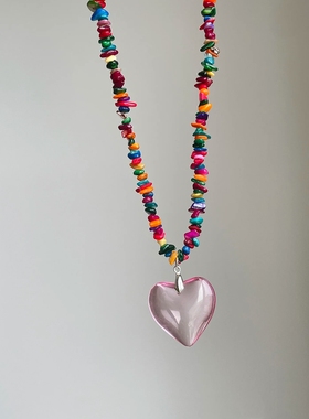 Norns波西米亚海滩海洋风度假不规则彩色碎石异