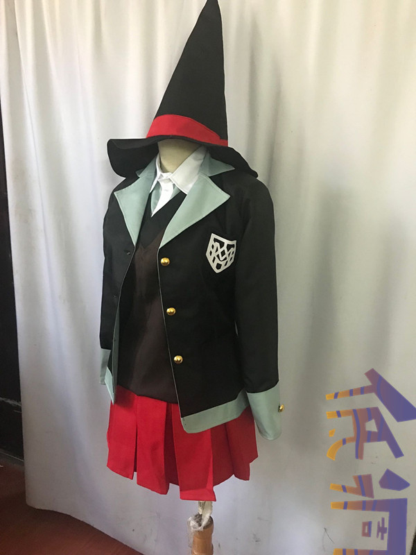 新弹丸论破V3魔术师 梦野秘密子全套cosplay服装校服制服定做 - 图0