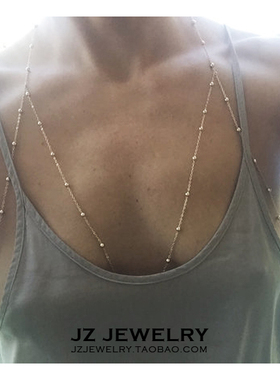 jzbodychain欧美女身体链项链