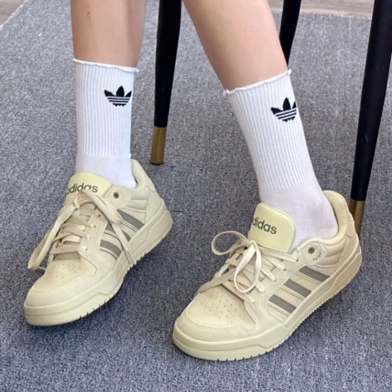 Adidas/阿迪达斯男鞋女鞋ENTRAP夏季新款耐磨舒适低帮板鞋JS3007 - 图0