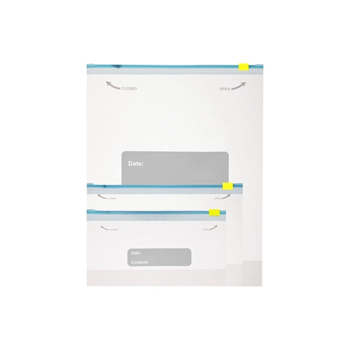 Ёмкость для хранения молока для домашнего использования, герметичный мешок с молнией, система хранения, увеличенная толщина