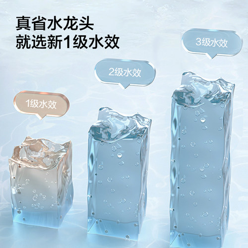 JOMOO九牧多功能双出水万向旋转面盆龙头洗手盆冷热水龙头32706 - 图1