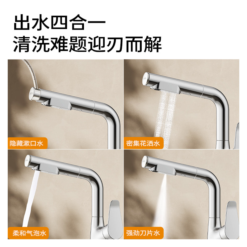 JOMOO九牧四功能出水冷热水卫生间台盆洗手盆面盆龙头32825系列,淘宝优惠券,粉丝福利购,淘宝优惠卷