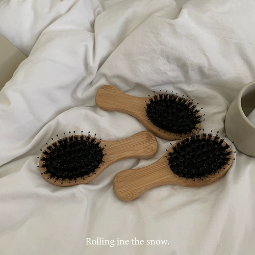 Маленькая портативная расческа, массажер, подушка безопасности, кушон подходит для мужчин и женщин