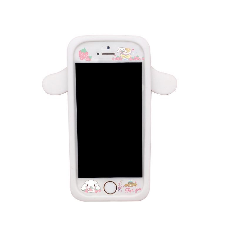 适用苹果5se手机壳8P玉桂狗5s保护套iPhone5卡通硅胶7plus大耳狗6 - 图3