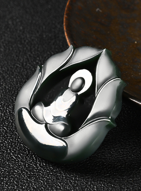 真品新疆和田玉细料悟道玉吊坠男士女士无相佛玉坠玉石玉挂件玉佩