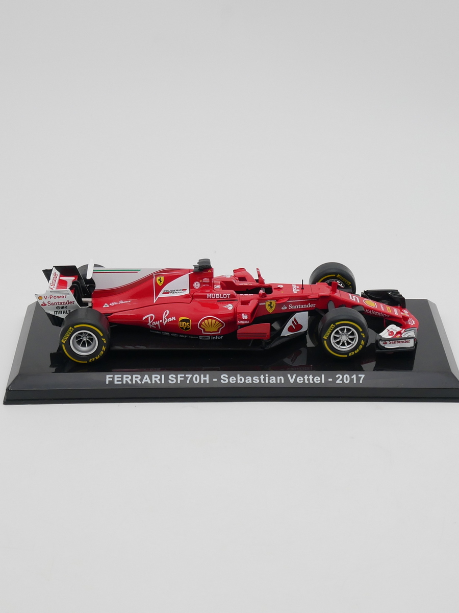 ixo 1:24 FERRARI SF70H Sebastian Vettel 2017法拉利F1维特尔 - 图1