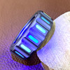 Mechanical C Paragraph Ring EDC Decompression Toy Black Technology Fingertip Gyro Ratchet Ring Boys Office Toy