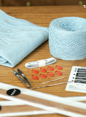 毛衣小哥披肩手工diy材料包