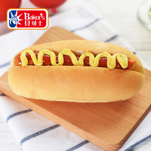 贝可士脆皮肠 热狗肠 法兰克福香肠 蜜糖肠食品40克X12根*6袋直销 - 图1