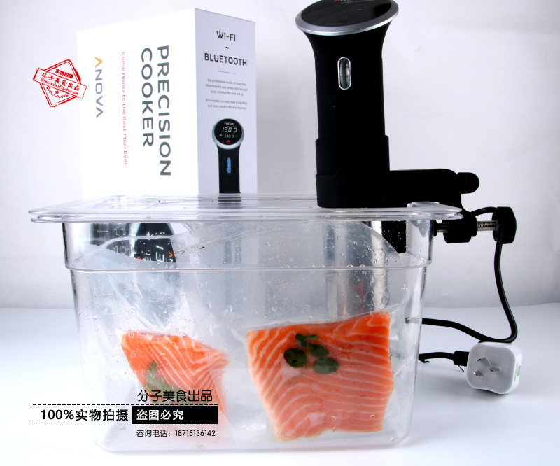 低温慢煮机Anova水箱容器烹饪浴盆Sous Vide 11L带开口盖打专用孔 - 图0