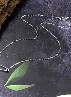 韩版ins小众设计感极简项链