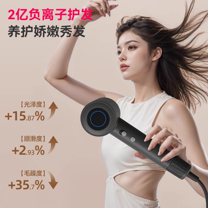 creade高速电吹风家用负离子恒温护发吹风机希尔顿同款速干吹风筒 - 图1