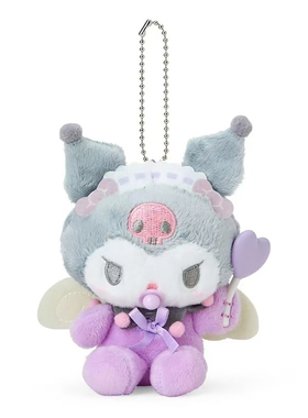 日本正版HelloKitty玩偶恶魔奶嘴美乐蒂毛绒公仔kt包挂件卡通挂饰