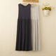 Modal foreign trade trendy slim style pleated dress