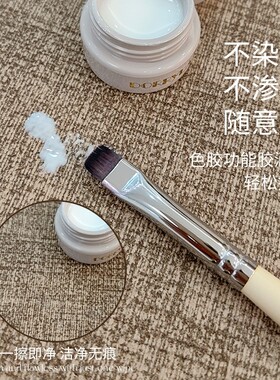DORRYLA多莉美甲皮革桌垫双面可用防水耐磨棕色显白桌垫美甲可用
