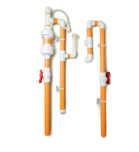 鱼缸不打孔虹吸过滤排水改底滤鱼马桶面吸除油膜周转箱循环系统 - 图3