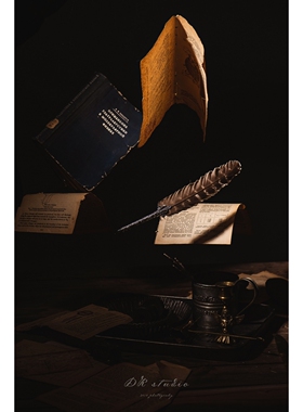 复古外文旧书书页三十页家具饰品摆件摄影道具装饰