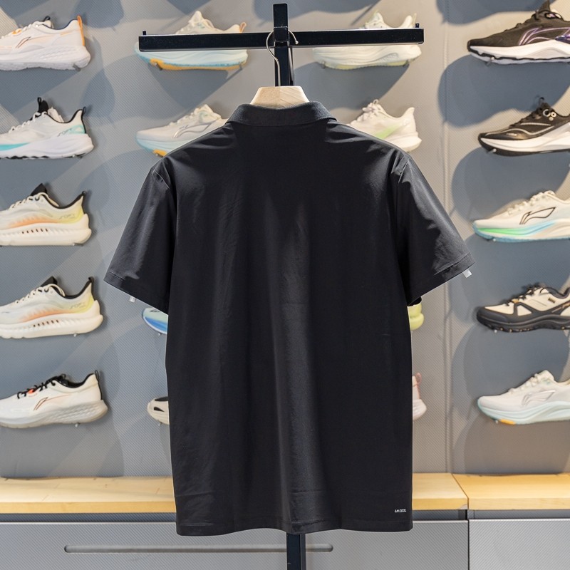 李宁男女同款短袖POLO衫2025新款羽毛球系列夏季翻领T恤APLV485,淘宝优惠券,粉丝福利购,淘宝优惠卷