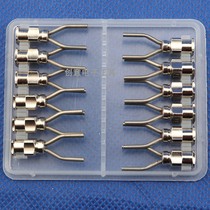 Full stainless steel needle double pipe Eight word needle point glue needle point Glue Machine Syringe Needle Three Pipe Four Pipe Needle