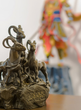 【三羊开泰】工艺品摆件