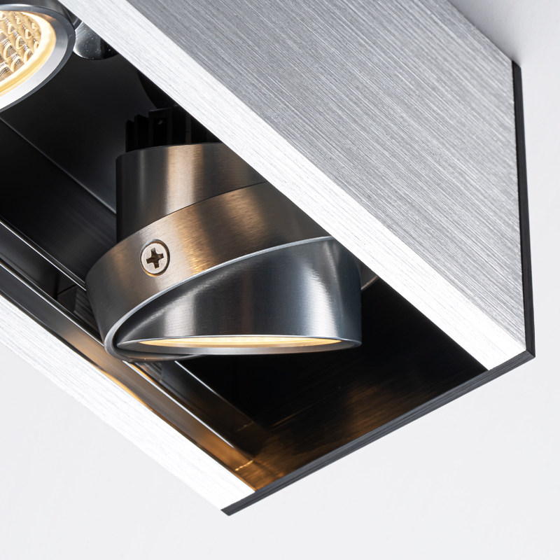 led长条明装斗胆射灯明装筒灯客厅多头无主灯餐厅全光谱格栅可调,淘宝优惠券,粉丝福利购,淘宝优惠卷