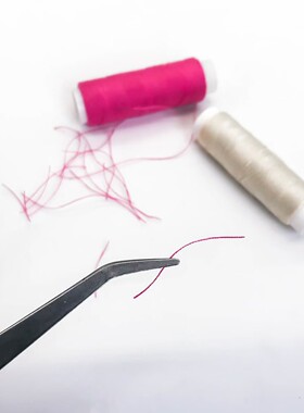 拆线刀镊子锥子纱剪小鱼穿线器小开刀常用服装缝纫常用工具8件套