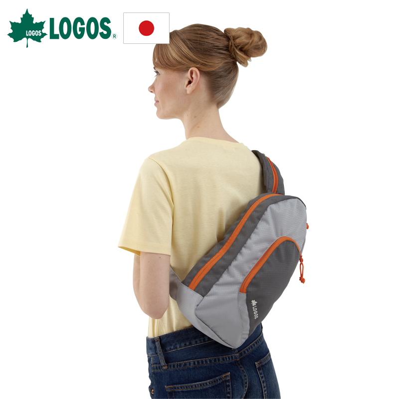 LOGOS 男女款休閒戶外行動式旅行包 輕盈材質單肩小揹包 4L