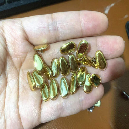 眼镜鼻托防滑鼻垫塑料电镀芯包硅胶仿金属镜托鼻梁防压痕眼睛配件 - 图0