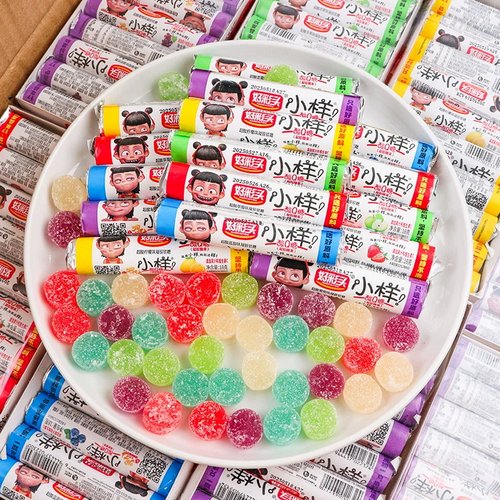 小样酸q糖混合软糖糖果橡皮糖果汁水果糖qq儿童怀旧宝宝小零食 - 图3