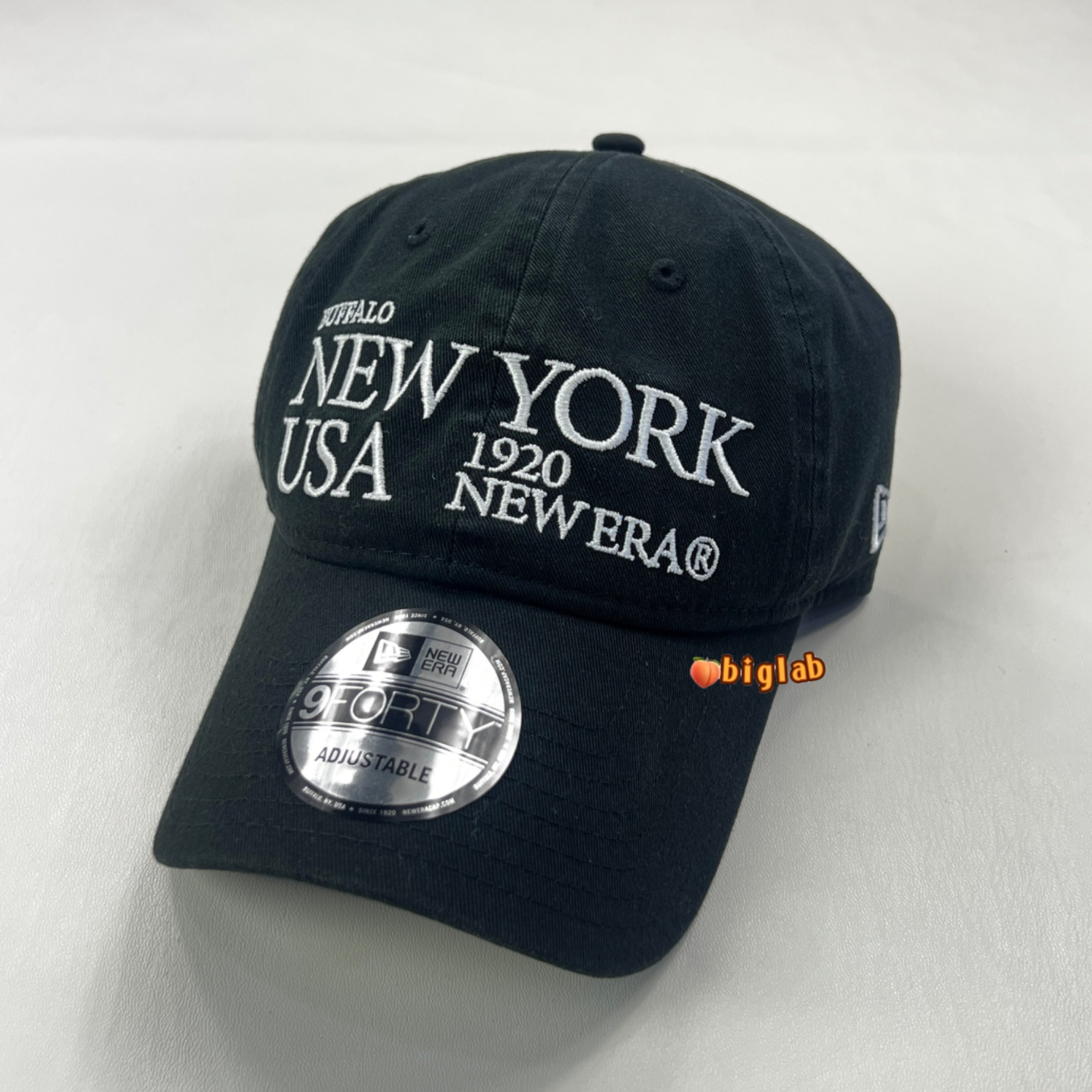 韩国New Era拼色棒球帽男女同款运动百搭软顶弯檐940字母刺绣帽子,淘宝优惠券,粉丝福利购,淘宝优惠卷