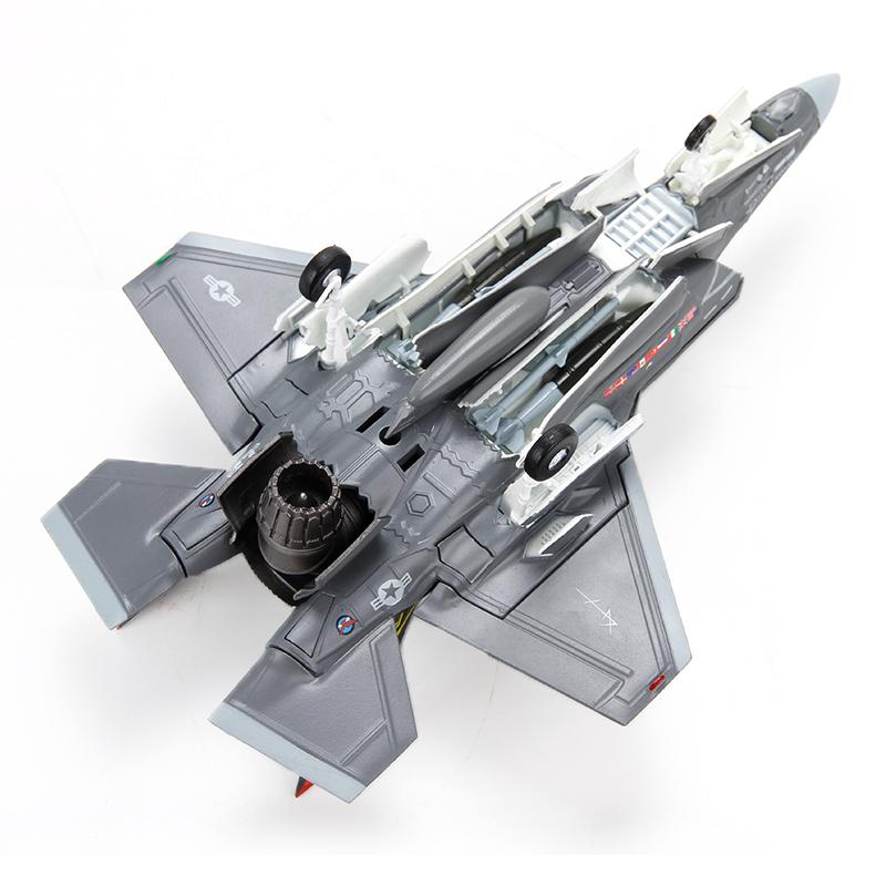 美式F35B战斗机模型仿真合金属军事飞机模型收藏摆件成品战机1:72 - 图3