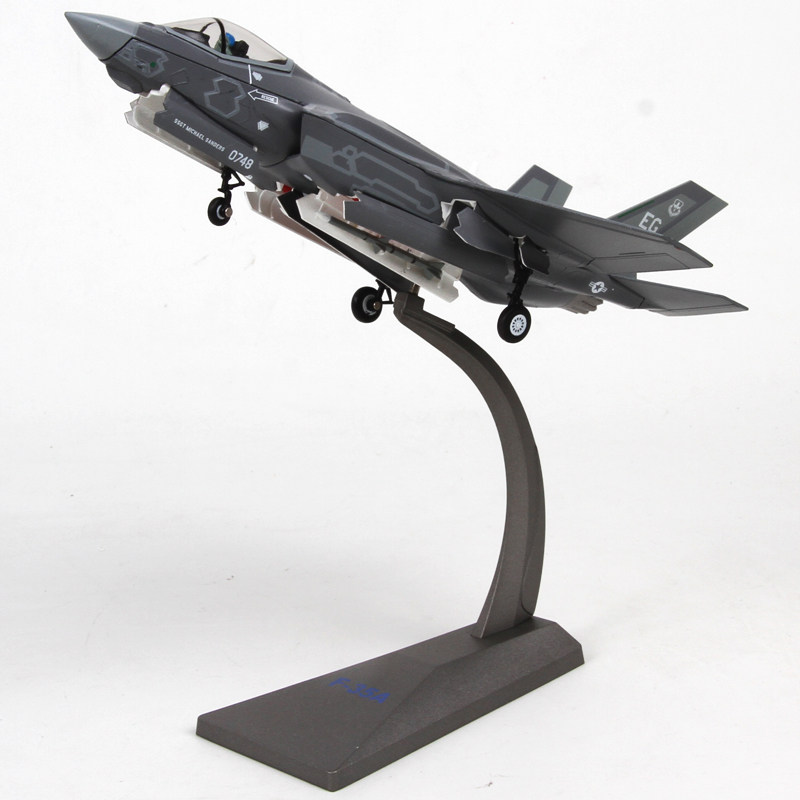 1:72f35飞机模型合金战斗机仿真F35美国垂直
