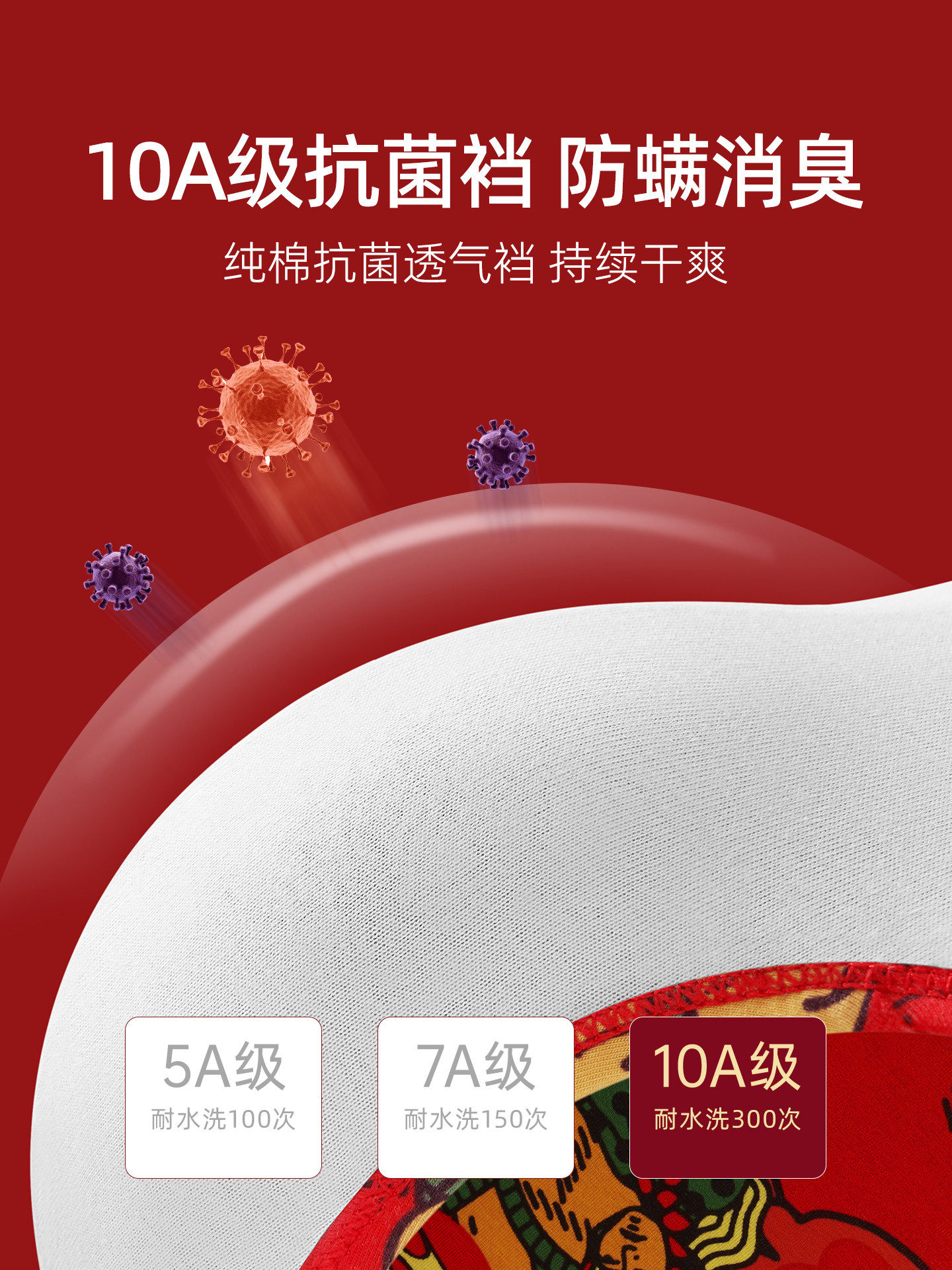 男士内裤红色纯棉裆本命年三角裤2026马年中腰男士短裤透气礼盒新,淘宝优惠券,粉丝福利购,淘宝优惠卷