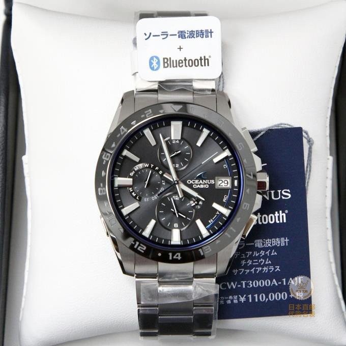 Casio Sea Ocw T3000 1ajf 2ajf Ocw T3000a Bluetooth Electric Wave Solar Men S Watch