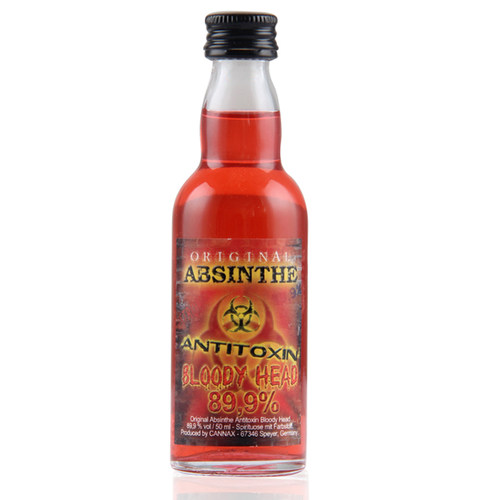 【洋酒】89.9度德国进口血魔绿魔苦艾酒超炫酒版套餐包邮50ml*2 - 图2