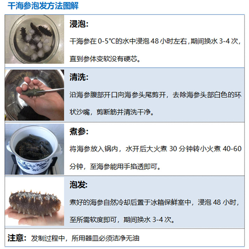 上药神象大连100头特选50克干海参 神象干品/即食海参