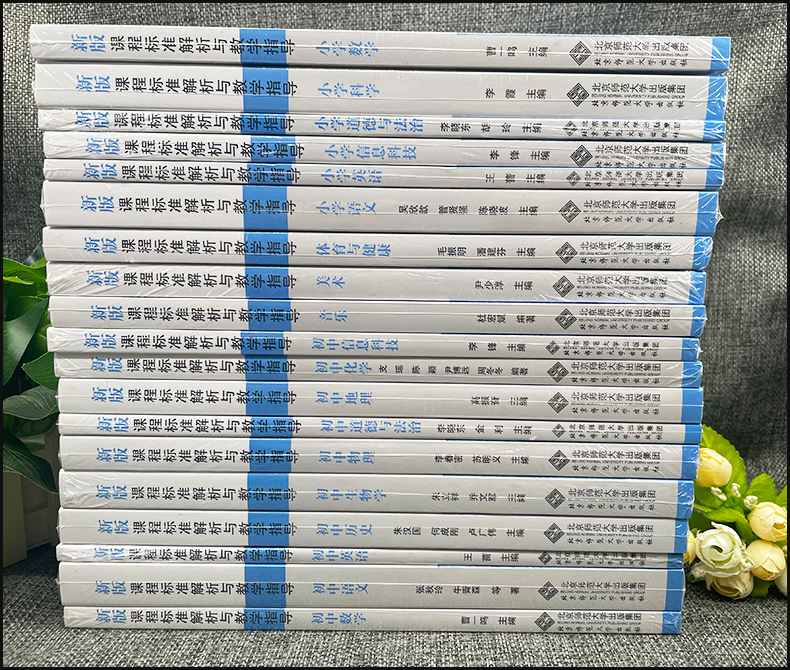 小学初中任选】2022年新版课程标准解析与教学指导初中小学语文英语数学美术音乐物理地理化学义务教育课程标准北京师范大学版-图1