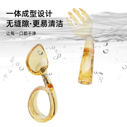 Детская антибактериальная посуда для еды для прикорма для кормления