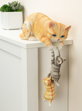 慧心巧聚树脂现代简约隔板摆件