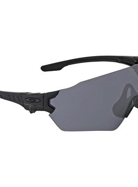 代购Oakley欧克利男士太阳镜防紫外线抗冲击护目防护盾形哑光黑