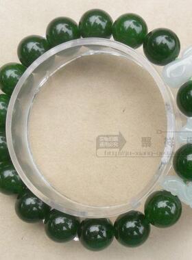 生肖手链玉猪兔羊三合绿玛瑙手串亥卯未木局补五行木男女款手链