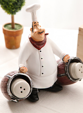 美式风西餐厅面包店牙签筒装饰品