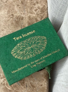 尼泊尔绿度母藏香礼盒Tara Incense天然草本线香手工制