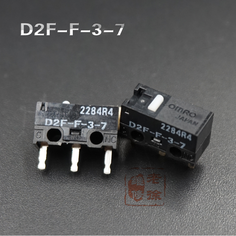 欧姆龙鼠标微动开关D2FC-F-7N 10M 20M OF FK 50M 60MN D2F-F 3 7 - 图1