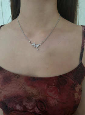 纯欲辣妹璀璨星星项链