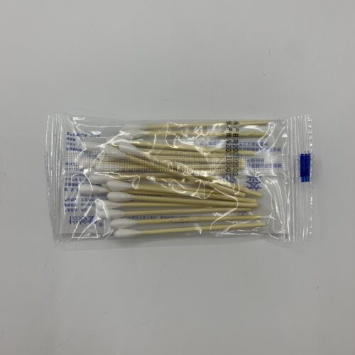 20支装棉签通用密封口急救包配件掏耳棒单头脱脂棉棒一次性棉棒袋 - 图1
