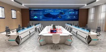 Hubei luxury monitoring operation platform data command center dispatching desk Hunan Jiangxi Fujian Shanghai console