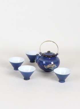 新中式创意高端陶瓷茶具茶壶