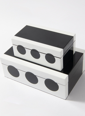 新中式风珠宝卧室床头柜软装饰品